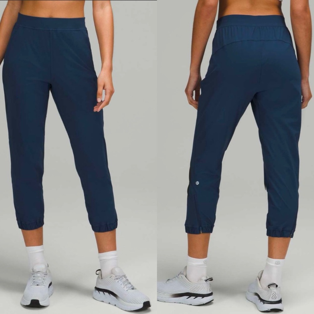 Lululemon Adapted State High Rise Jogger Navy Blue Size 12